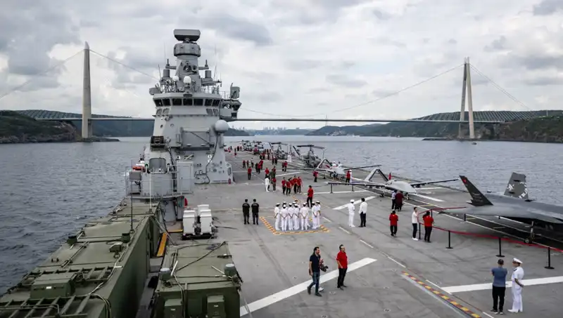 TCG Anadolu, Sarayburnu'ndan Yola Çıktı: Türkiye'nin Yeni Dönüşüm Projesi