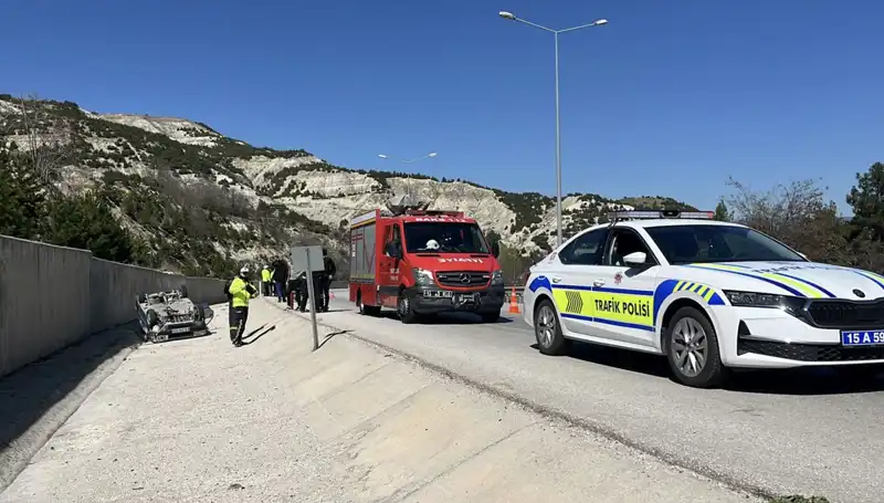 Burdur'da Korkunç Kaza! İki Çocuk Ilgili Olayda Yaralandı
