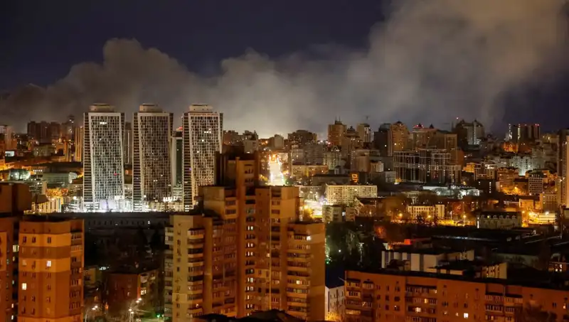 Kiev'de Yaşanan Saldırı: Rusya'nın Hedefi Oldu, Üç Yaralı