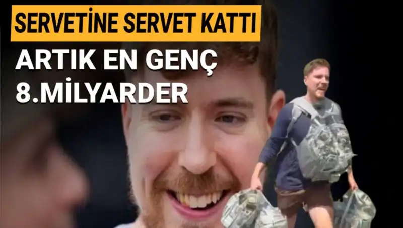 1 Milyar Dolarla En Genç Milyarder: MrBeast'in Kahramanlığı ve Başarı Hikayesi