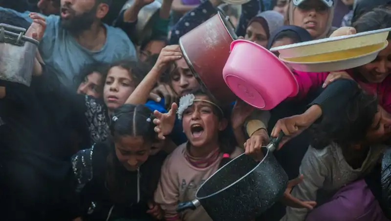 Gazze'de Açlık Krizi: Un Stoklarının Tükendiği Durum Tehlikeli Boyutlara Ulaşıyor