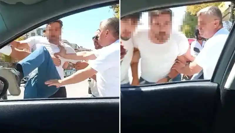 Trafikte Dehşet Saçan Dolmuş Şoförünün Korkunç İnfazı!