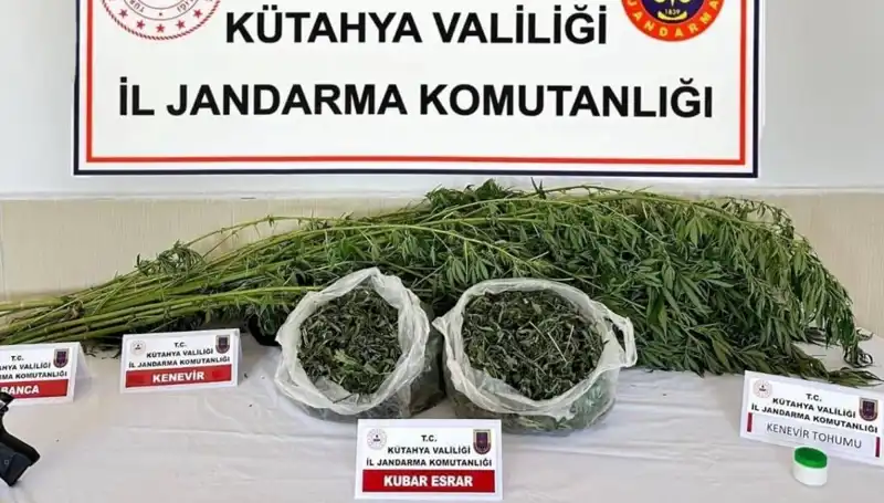 Kütahya’da gerçekleştirilen uyuşturucu operasyonunda şok gelişmeler yaşandı