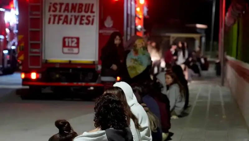2500 Kişilik Kız Öğrenci Yurduna Yangın Düştü! Olayın Ayrıntıları