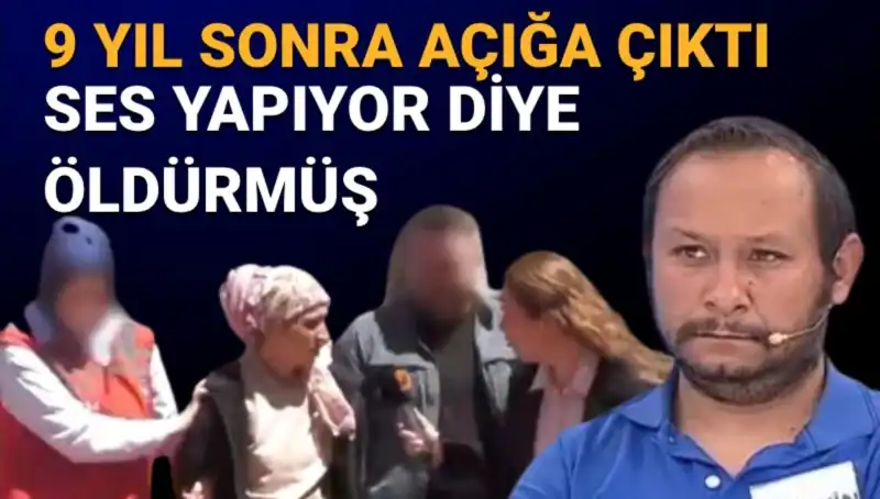 Canlı Yayında İtiraf: 9 Yıldır Saklanan Cinayet Gerçeği Ortaya Çıktı