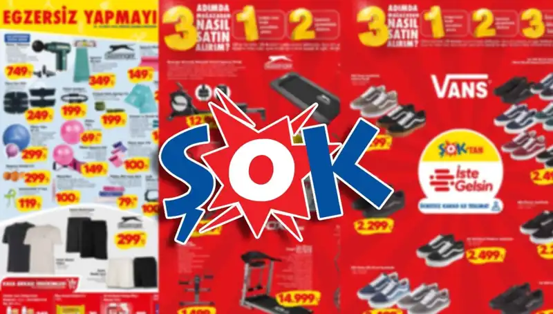 ŞOK Market Aktüel Kataloğu ile Sağlık ve Spor Evinize Geliyor!