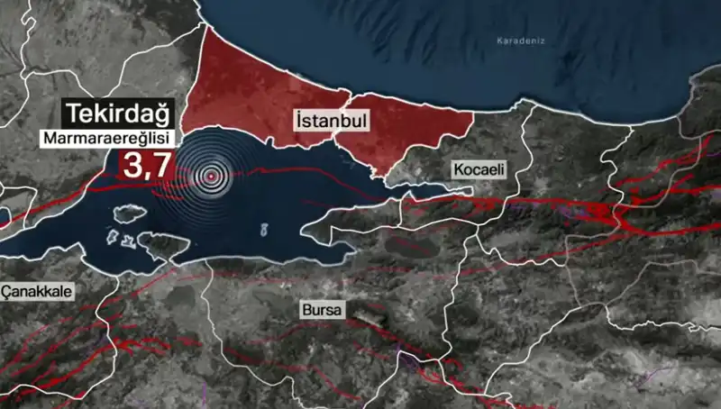 Marmara Denizi’nde 3,7 Büyüklüğünde Deprem: Halkın Tepkisi ve Beklentiler