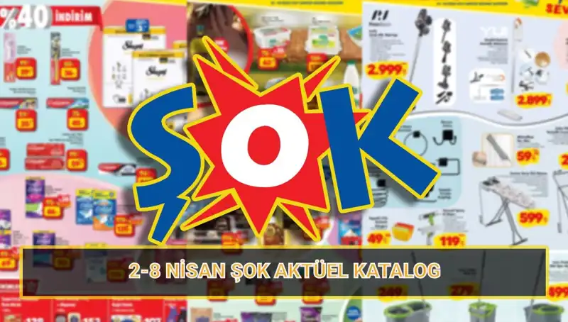 ŞOK 2-8 Nisan Kataloğu ile Temizlikte Yenilik Rüzgarı Estirin!